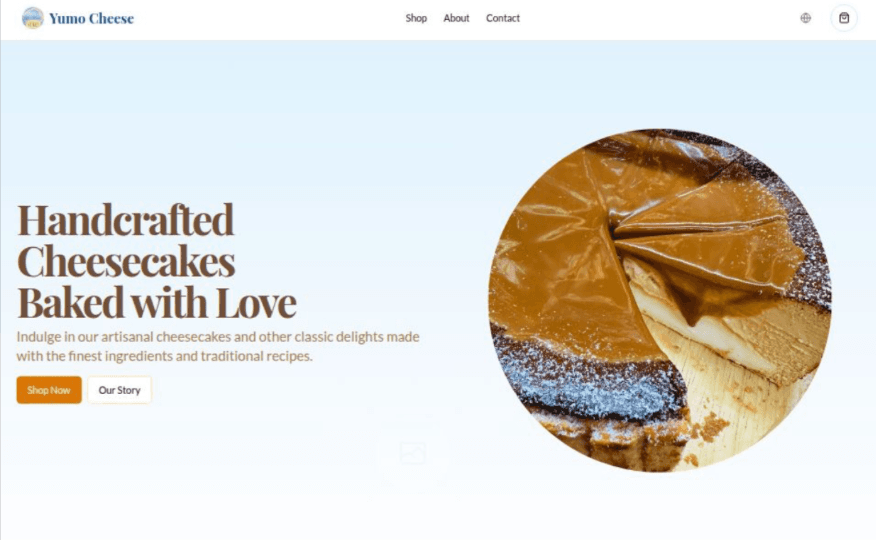 Yumo Cheese E-Commerce Platform